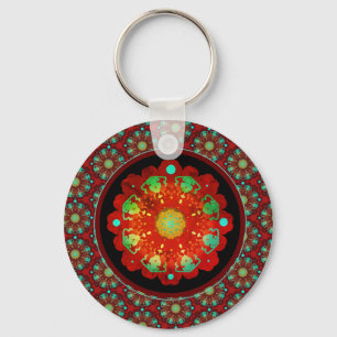 Llavero Ritmos primarios Patrón de Mandala
