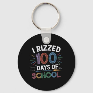 Llavero Rizé 100 días de divertida escuela 100 días