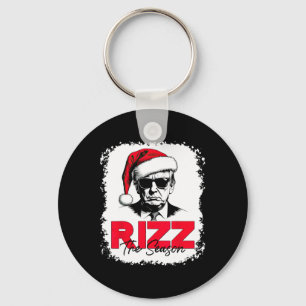Llavero Rizz La temporada Navidades de Guay Santa Trump