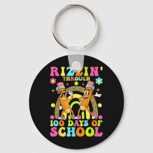 Llavero Rizzin' por 100 días de escolares 100 días