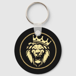 Llavero Roaring King Lion Keychain