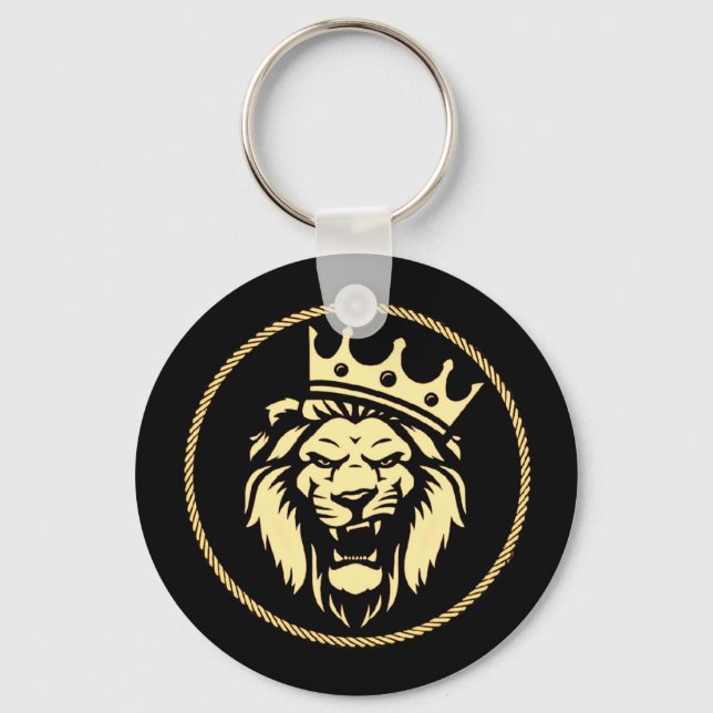 Llavero Roaring King Lion Keychain (Anverso)