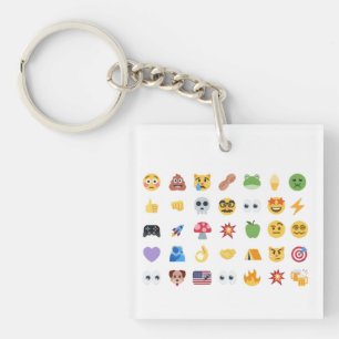 Llavero Roaring Kitty 35 línea de tiempo de emojis meme GM