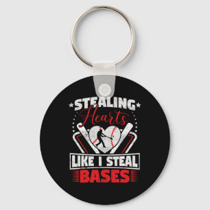 Llavero Robando corazones como yo robando bases softball B