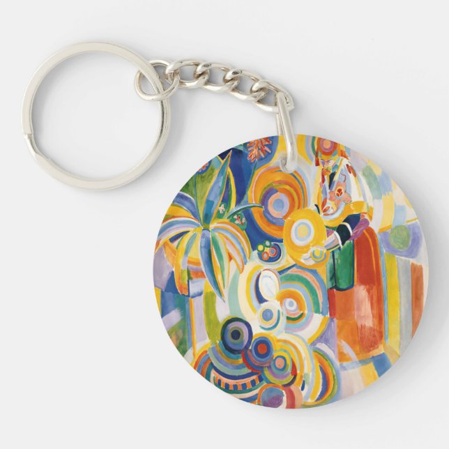 Llavero Robert Delaunay - Mujer Portuguesa (Frente)