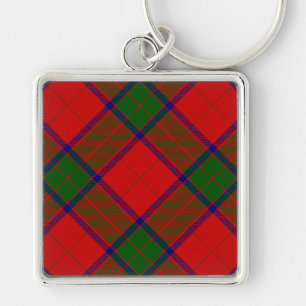 Llavero Robertson tartan platillo rojo