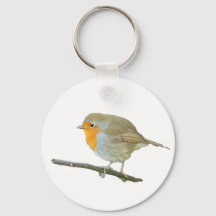 Robin Redmama Keychain