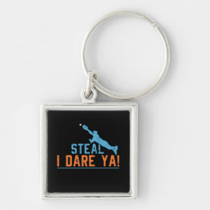 Llavero Robo I Dare Ya - Keychain de camisetas de béisbol