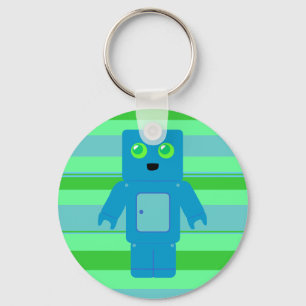 Llavero Robot azul