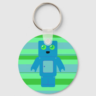 Llavero Robot azul