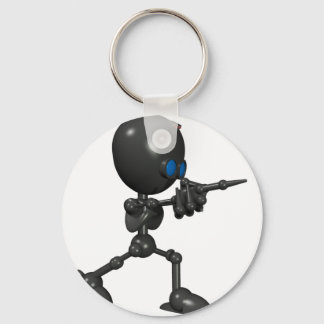 Llavero Robot Bionic Boy 3D - Pistolas de dedo - Original