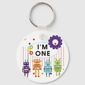 Llavero Robot First Birthday Tshirts y regalos