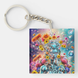 Llavero Robot orgánico