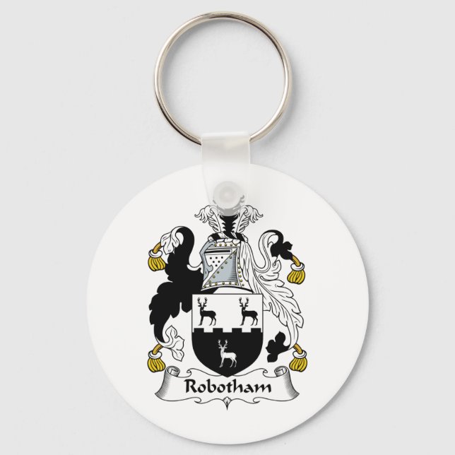Llavero Robotham Family Crest (Anverso)
