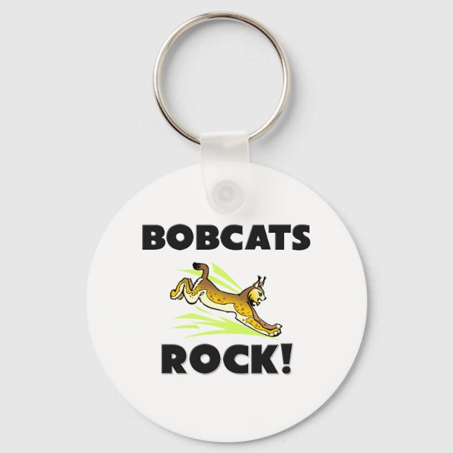 Llavero Roca Bobcats (Anverso)