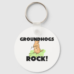 Llavero Roca de Groundhogs