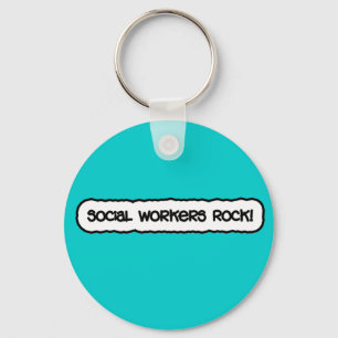 Llavero ¡Roca de los asistentes sociales!