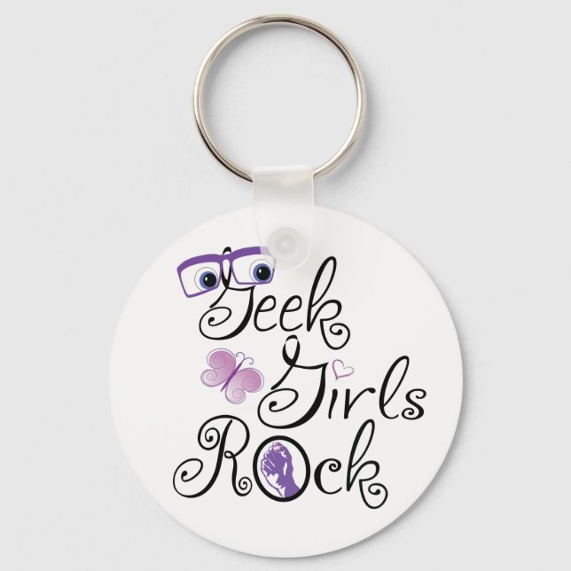 Llavero Roca de los chicas del friki (Anverso)