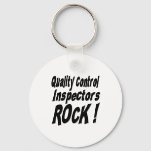 Llavero ¡Roca de los inspectores de control de calidad!