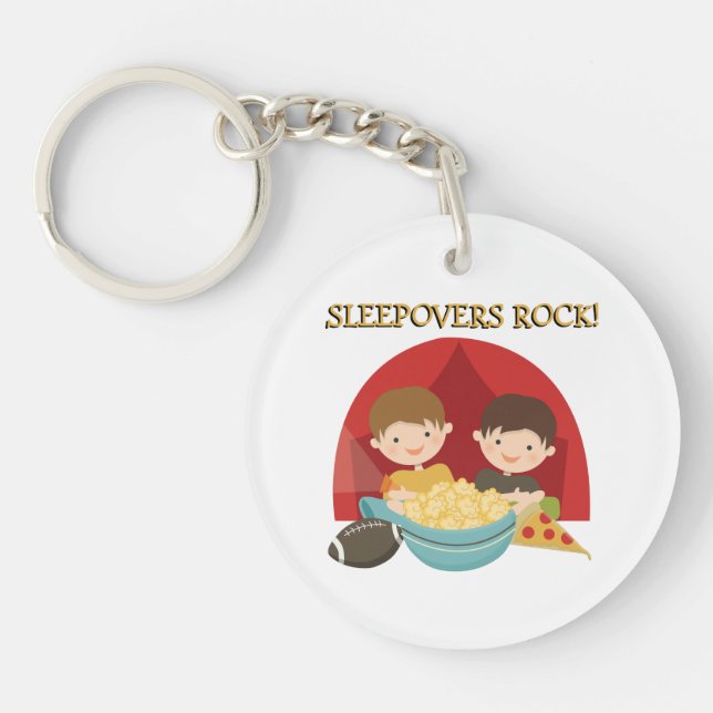 Llavero Roca de los Sleepovers (Frente)
