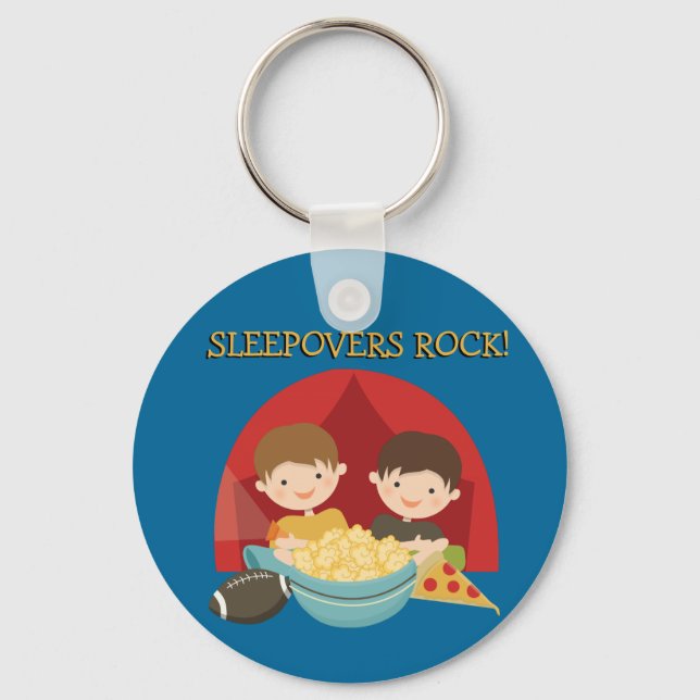 Llavero Roca de los Sleepovers (Anverso)
