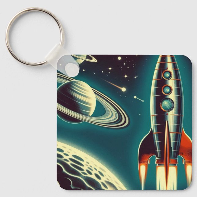 Llavero Roca espacial (Anverso)