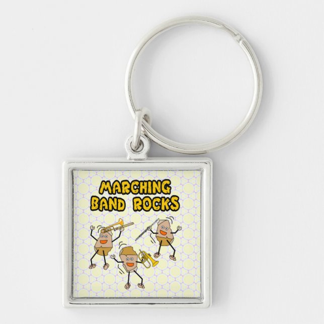 Llavero Rocas de bandas de marcha (Frente)
