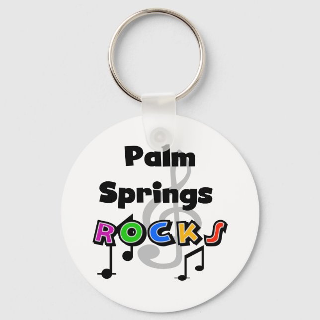 Llavero Rocas de Palm Springs (Anverso)