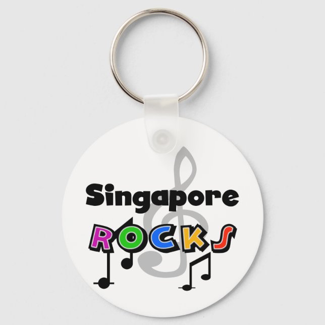 Llavero Rocas de Singapur (Anverso)
