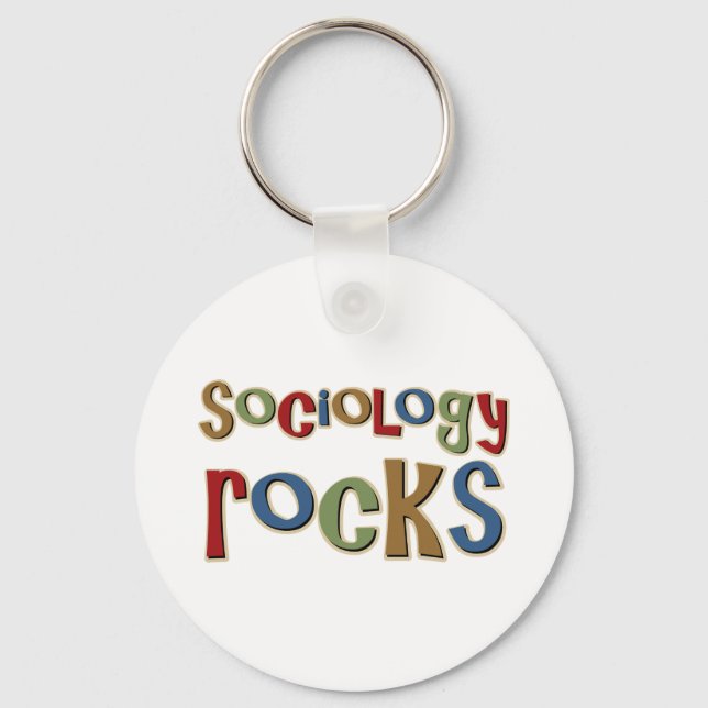 Llavero Rocas de sociología (Anverso)