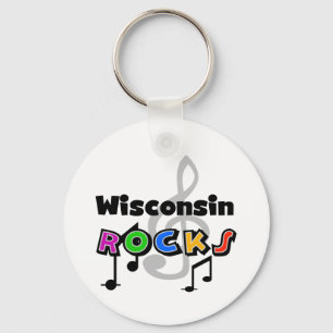 Llavero Rocas de Wisconsin