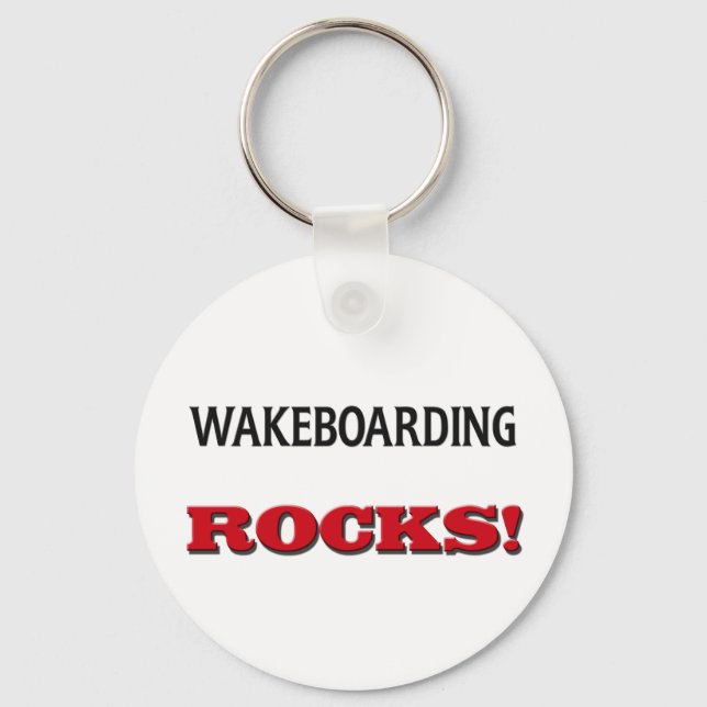 Llavero Rocas Wakeboarding (Anverso)