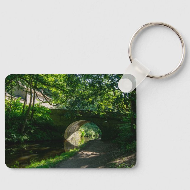 Llavero Rochdale Canal, Sowerby Bridge (Anverso)