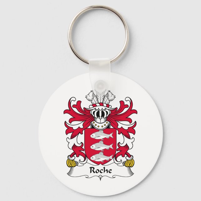 Llavero Roche Family Crest (Anverso)