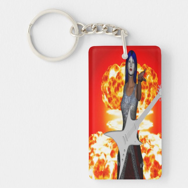 Llavero Rock and Roll (Frente)