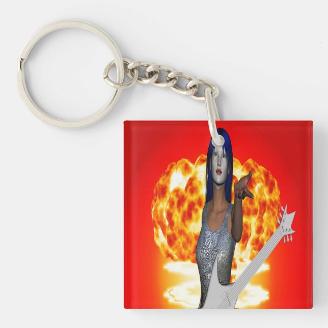 Llavero Rock and Roll (Frente)