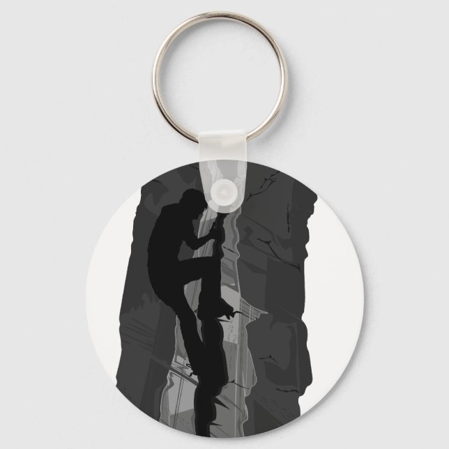 Llavero Rock Climber Bouldering Keychain (Anverso)