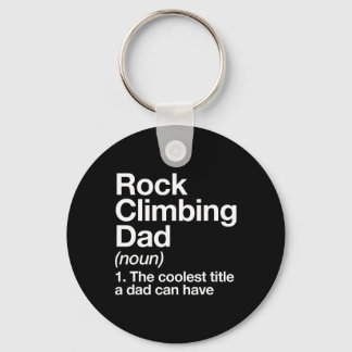 Llavero Rock Climbing Dad Definition Funny Sports