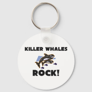 Llavero Rock de ballenas asesinas
