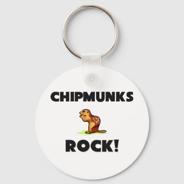 Llavero Rock de Chipmunks (Anverso)