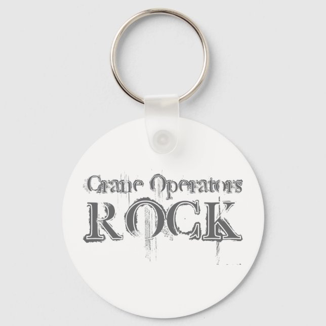 Llavero Rock de Crane Operators (Anverso)