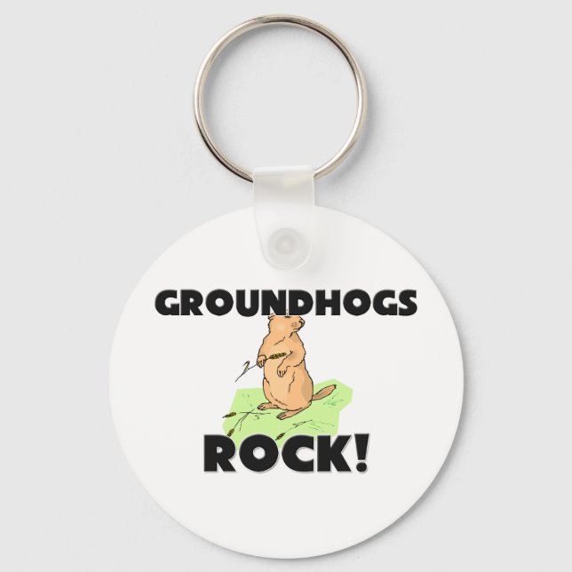 Llavero Rock de Groundhogs (Anverso)