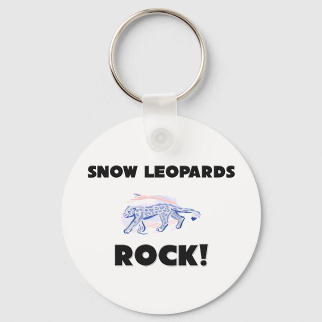 Llavero Rock de los leopardos de la nieve (Anverso)