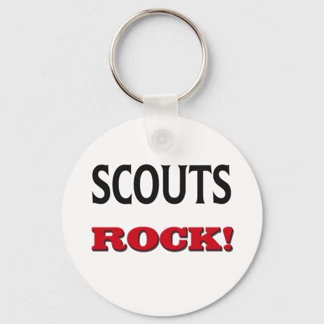 Llavero Rock de los Scouts (Anverso)