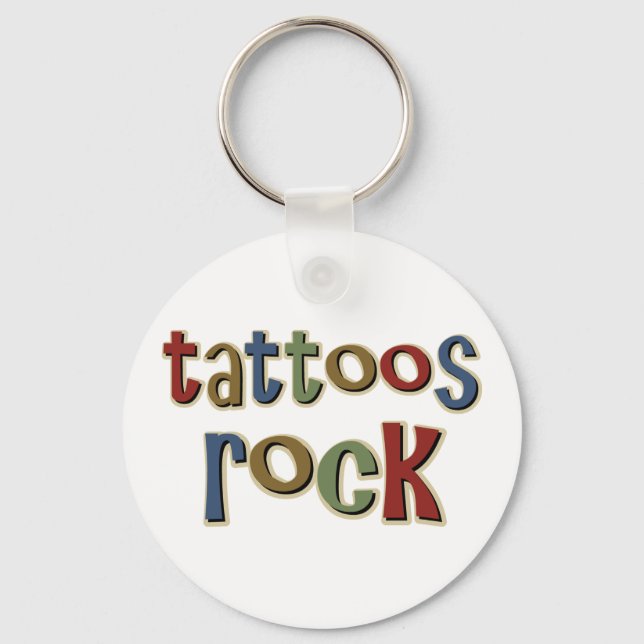Llavero Rock de los tatuajes (Anverso)