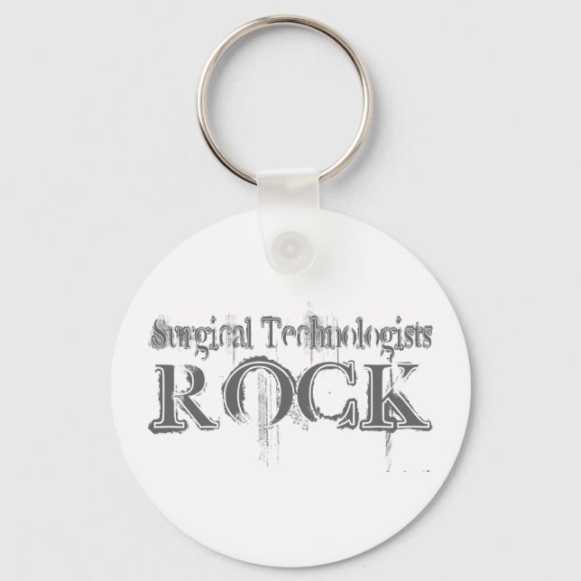 Llavero Rock de tecnólogos quirúrgicos (Anverso)