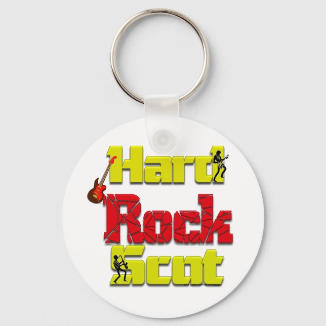 Llavero Rock duro Scot. (Anverso)