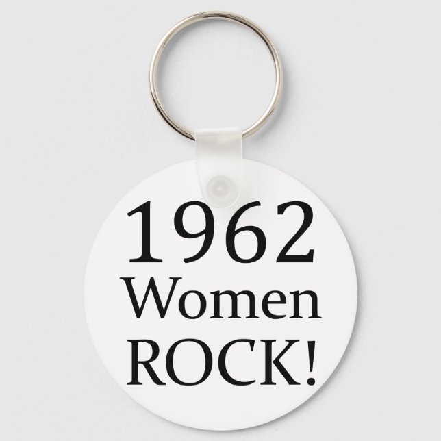 Llavero Rock femenino en 1962 (Anverso)