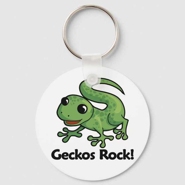 Llavero ¡Rock Geckos! (Anverso)