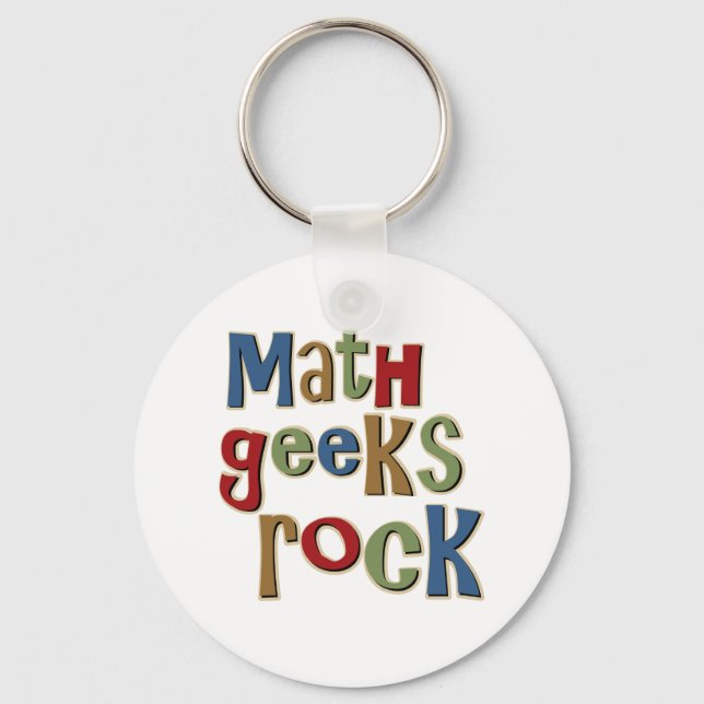 Llavero Rock Math Geeks (Anverso)